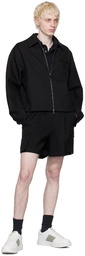 Emporio Armani Black Press-Release Shorts