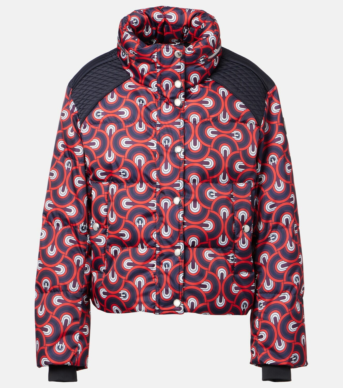 Fusalp Tatum printed quilted ski jacket