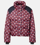Fusalp Tatum printed quilted ski jacket