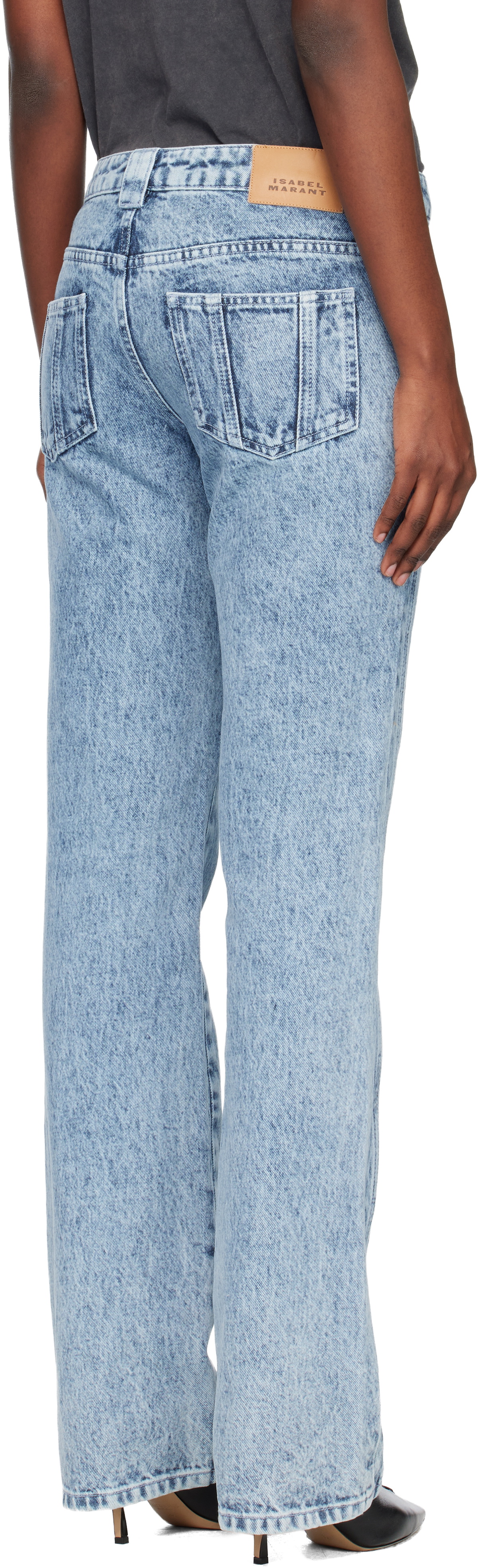 Isabel Marant Etoile Blue Jaylis Jeans
