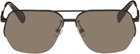 JACQUEMUS Black 'Les lunettes Aviador' Sunglasses
