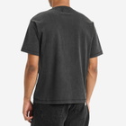 MARKET Men's Smiley Honeycrisp T-Shirt in Washed-Black