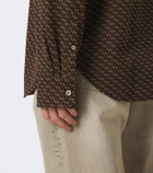 Wales Bonner Doshi jacquard shirt