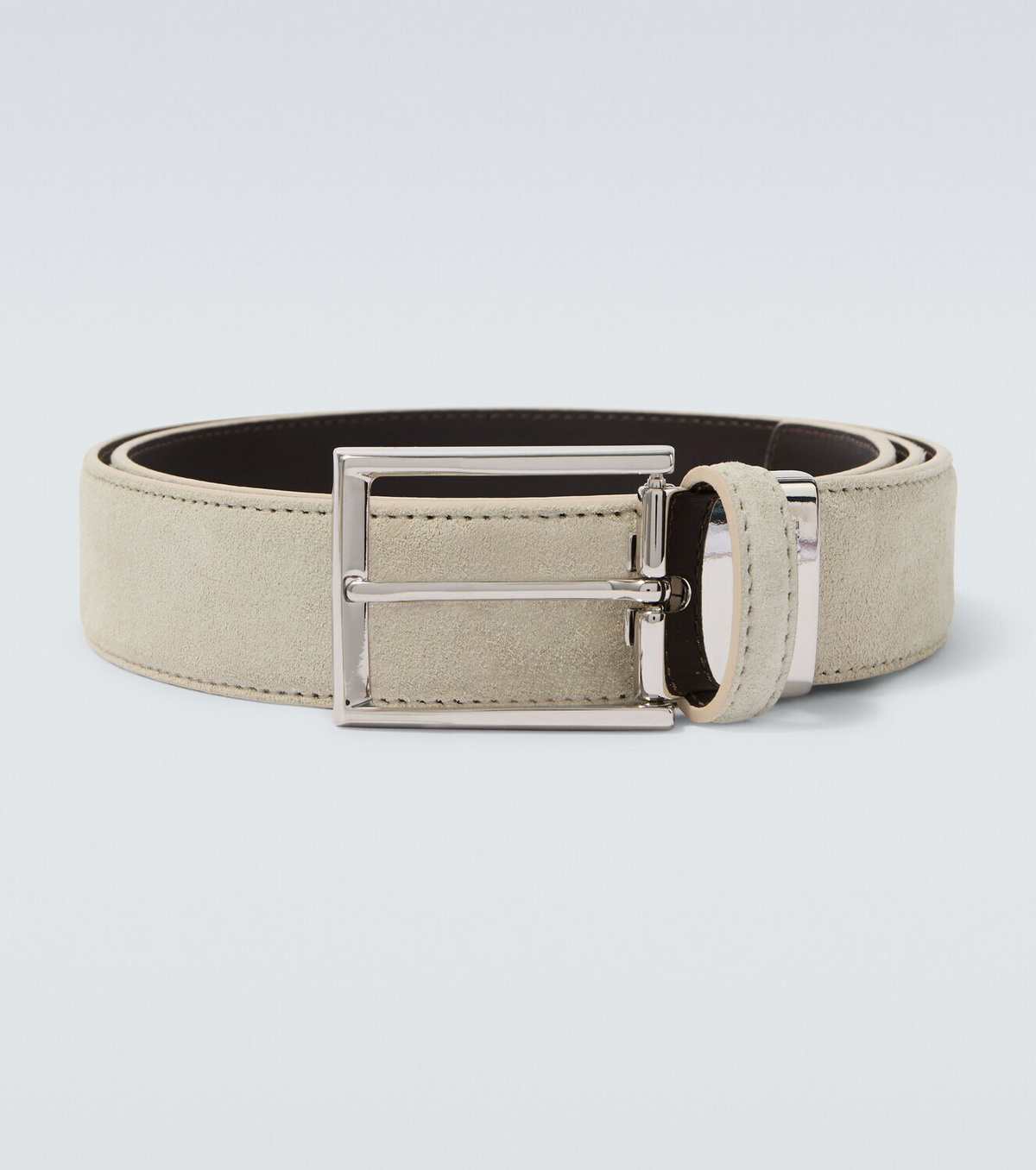 Canali Suede belt