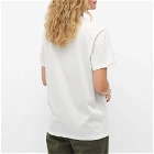 Pangaia Organic Cotton C-Fiber T-Shirt in Off-White