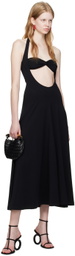 Beaufille Black Baes Midi Dress