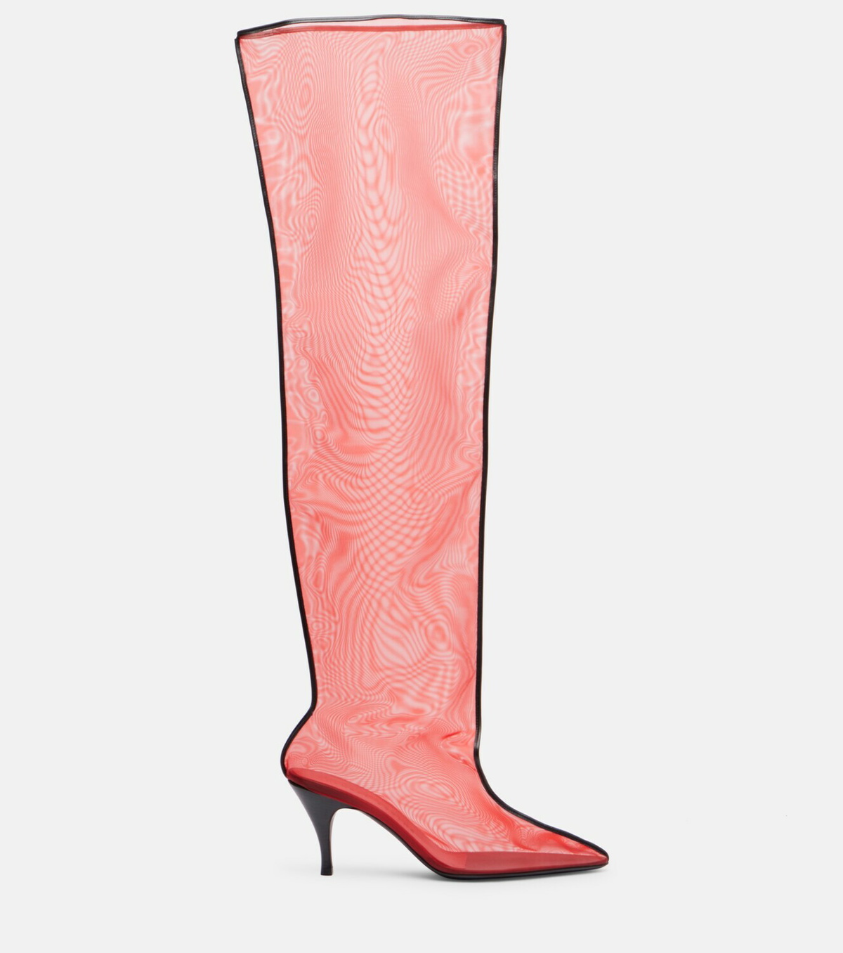 Herbert Levine Drawing A Blank 85 mesh knee-high boots