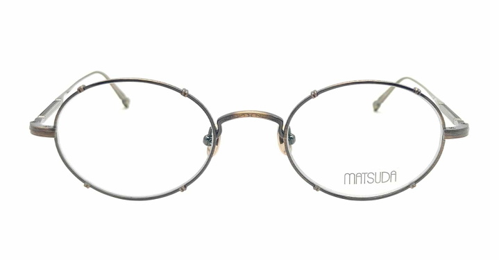 Photo: Matsuda M3150 - Antique Gold Rx Glasses