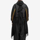 Undercover Women's Multi Layer Bomber Jacket in Black