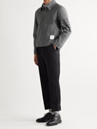 Thom Browne - Striped Cotton-Twill Jacket - Gray
