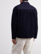 NN07 - Morgan 50004 Organic Cotton-Corduroy Chore Jacket - Blue