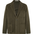 Massimo Alba - Unstructured Fleece Wool and Mohair-Blend Blazer - Men - Green