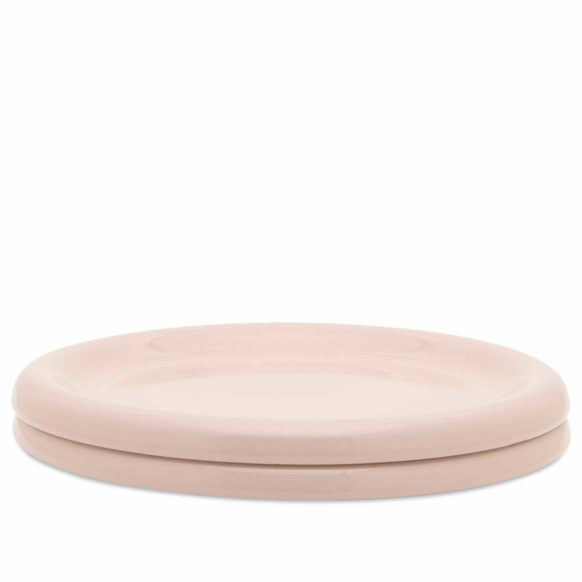 HAY Barro Dinner Plate - Set of 2 in Pink 