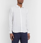 Orlebar Brown - Giles Slim-Fit Slub Linen Shirt - White