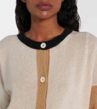 Marni Colorblocked cashmere cardigan