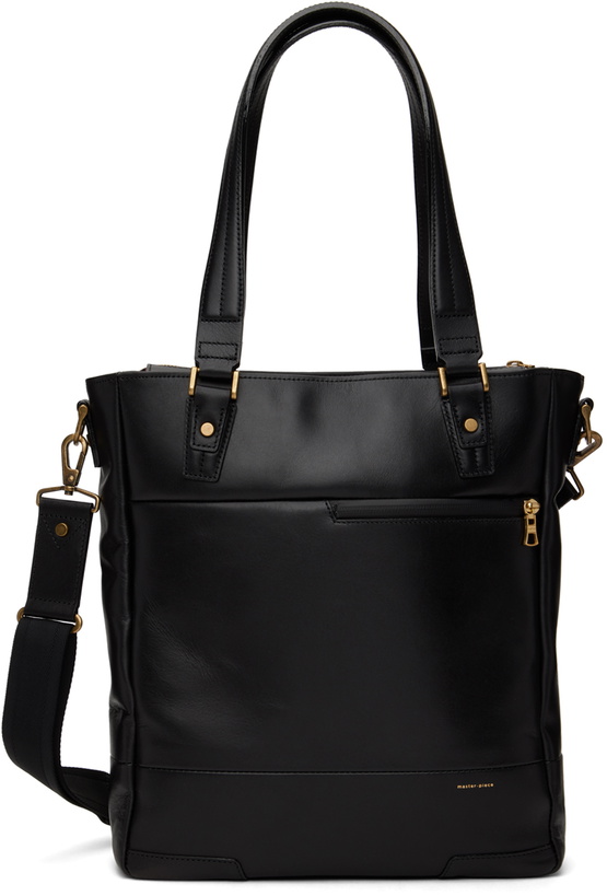 Photo: Master-Piece Co Black Gloss 2Way Tote