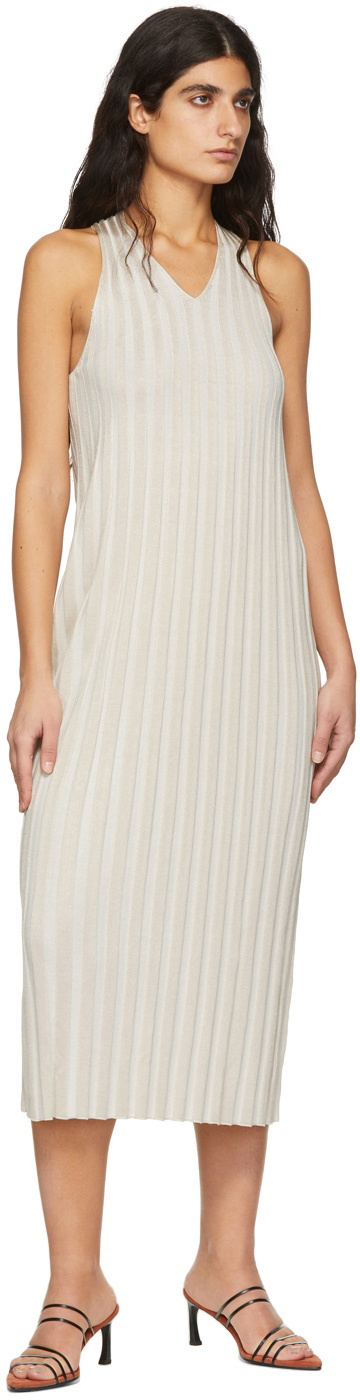 House of Dagmar Beige Arya Mid-Length Dress