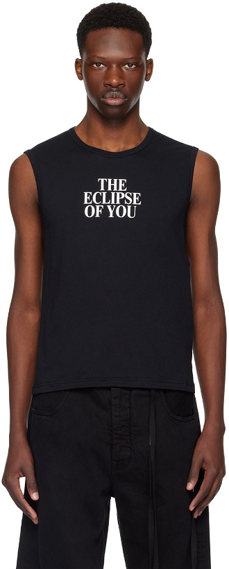 Photo: Ann Demeulemeester Black 'Eclipse Of You' Tank Top