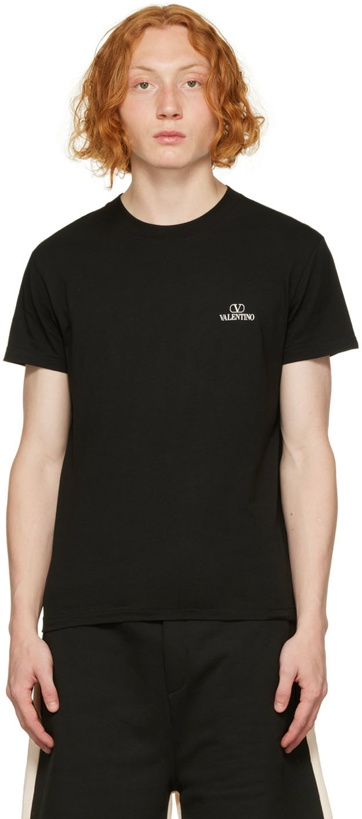 Photo: Valentino Black Print T-Shirt