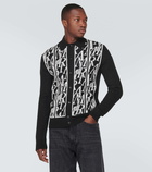 Amiri Repeat wool polo sweater