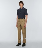 Thom Browne - Cotton piqué polo shirt