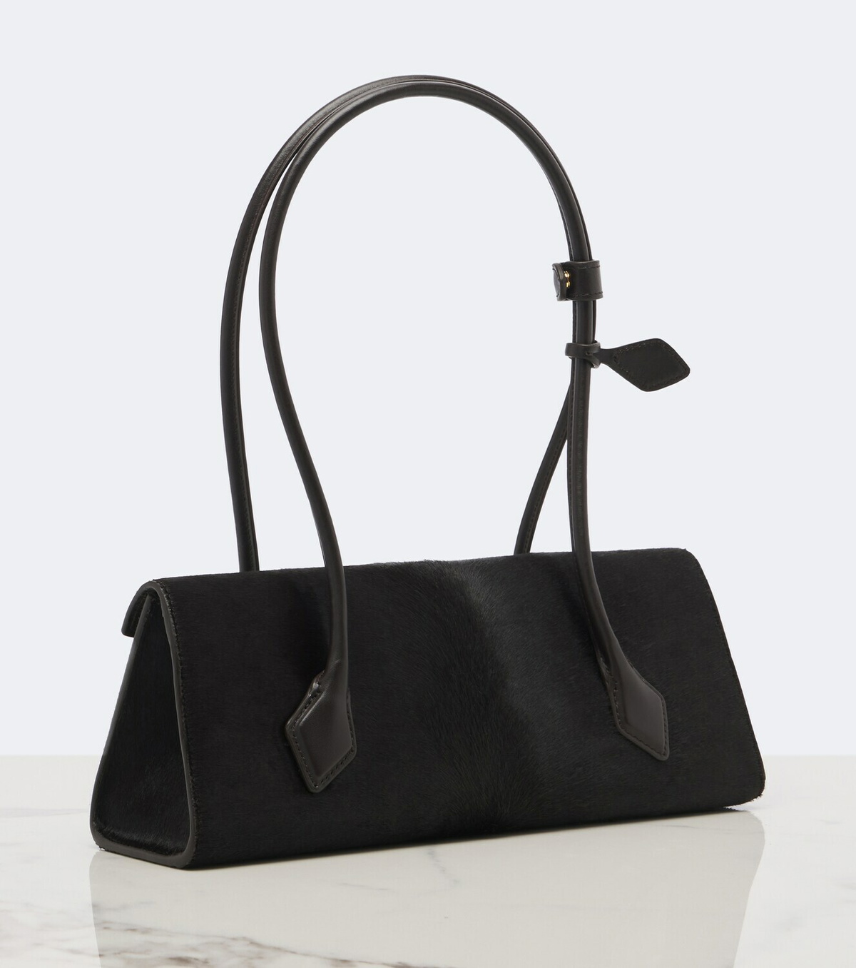 Alaïa Le Teckel Medium calf hair shoulder bag