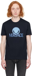 Versace Navy Medusa T-Shirt