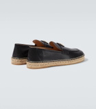 Valentino Garavani VLogo leather espadrilles