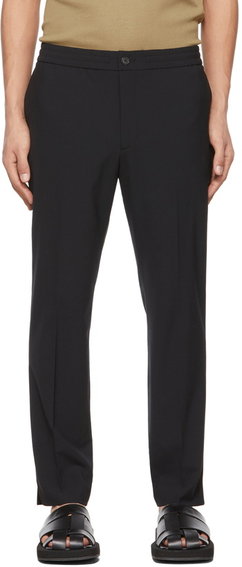 Photo: Solid Homme Black Wool Trousers