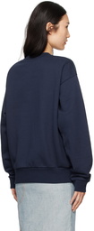 Marni Navy Printed Sweatshirt