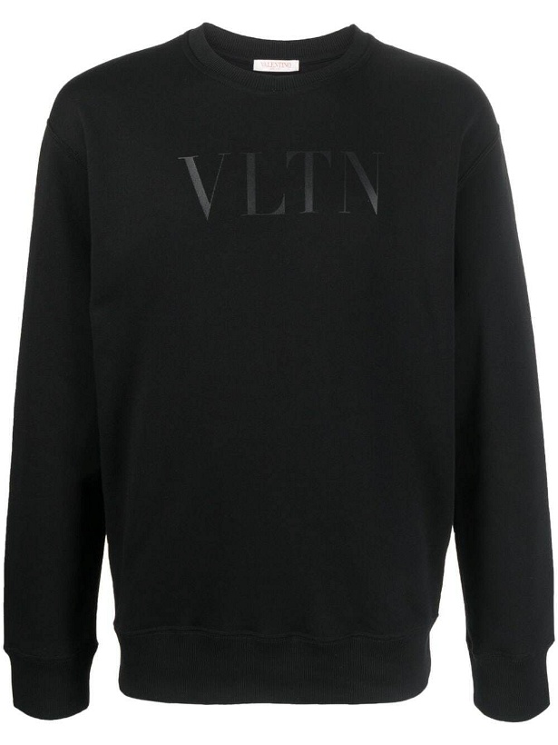Photo: VALENTINO - Vltn Cotton Sweatshirt