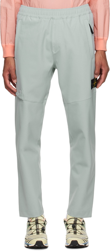 Photo: Stone Island Blue Patch Trousers