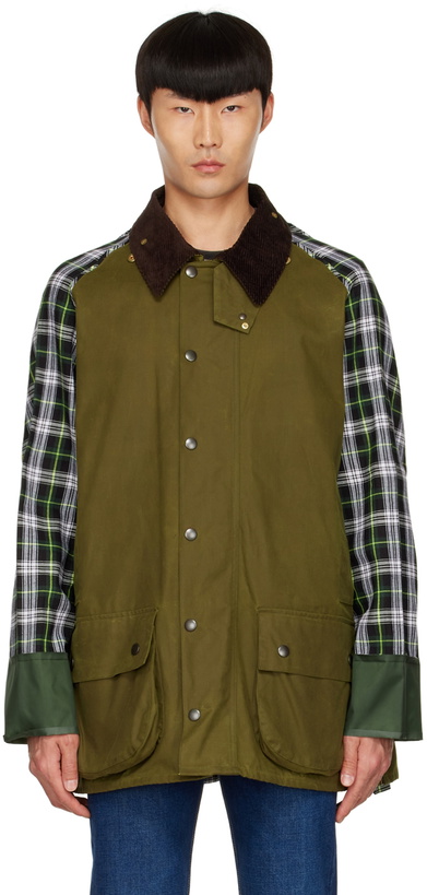 Photo: Maison Margiela Green Cotton Jacket