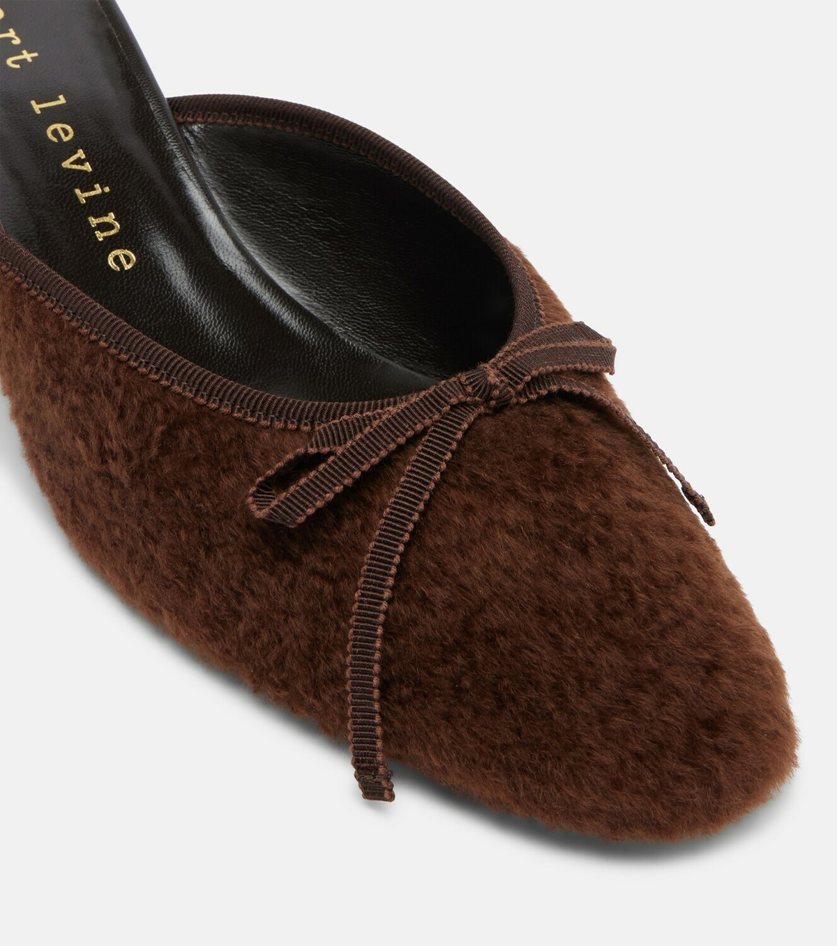 Herbert Levine 24/7 shearling mules