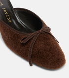 Herbert Levine 24/7 shearling mules