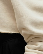 Les Tien Double V Roll Neck Beige Sweatshirts