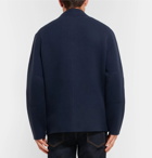 Berluti - Cashmere and Wool-Blend Felt Cardigan - Men - Navy