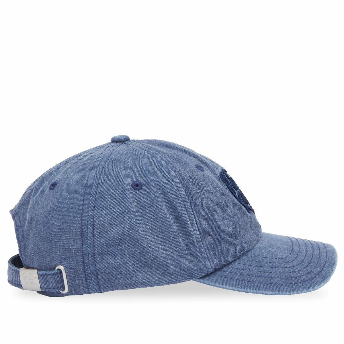 Human Made Men's Washed Heart Cap in Navy Human Made