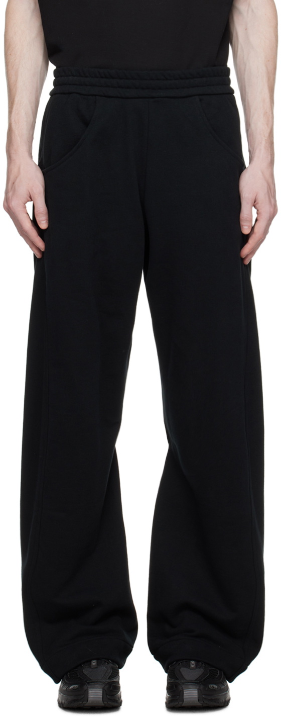 Omar Afridi Black Twisted Sweatpants