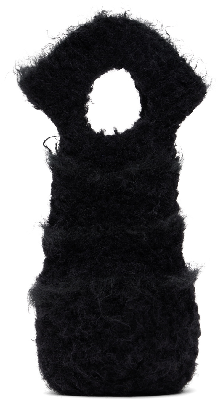 Solitude Studios Black Spindle Tote