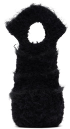 Solitude Studios Black Spindle Tote