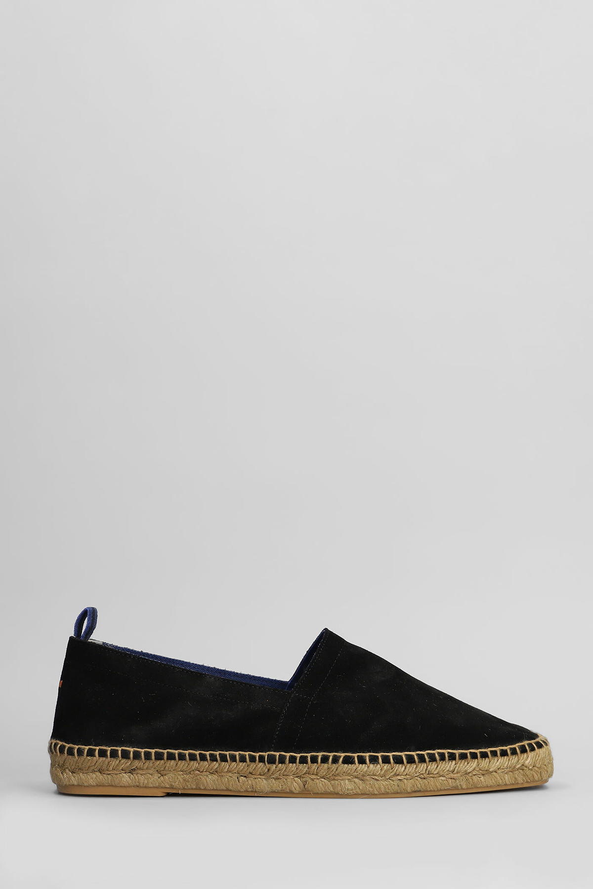 Castañer Pablo T-186 Espadrilles In Black Suede