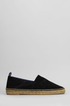 Castañer Pablo T-186 Espadrilles In Black Suede