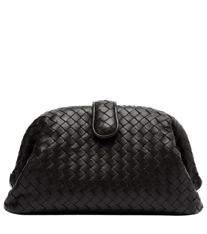 Photo: Bottega Veneta Lauren 1980 Small leather clutch