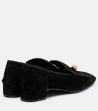 Herbert Levine Showtime suede loafer pumps