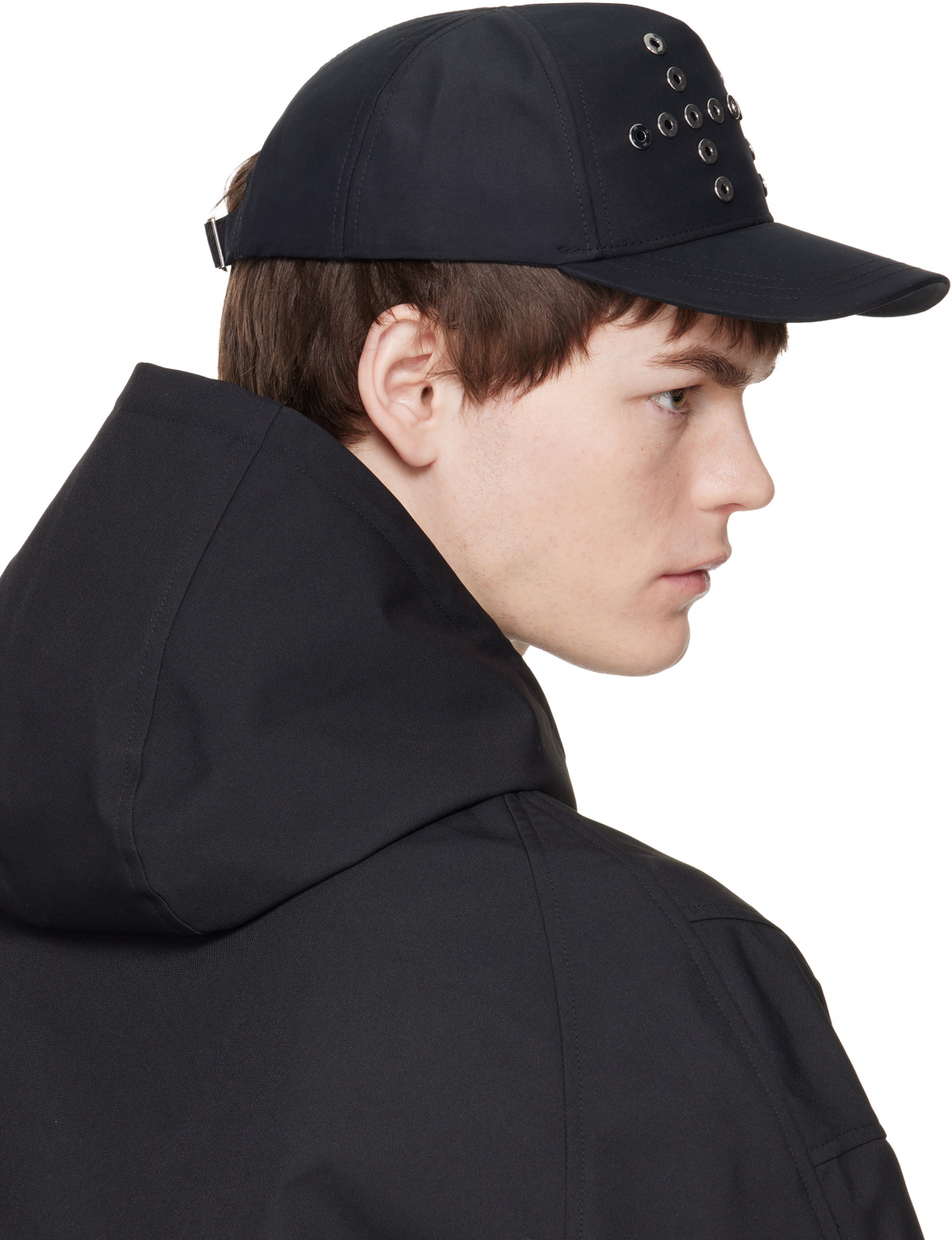 HELIOT EMIL Black Kynee Cap