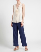 Lauren Ralph Lauren Womens Shirt Cream