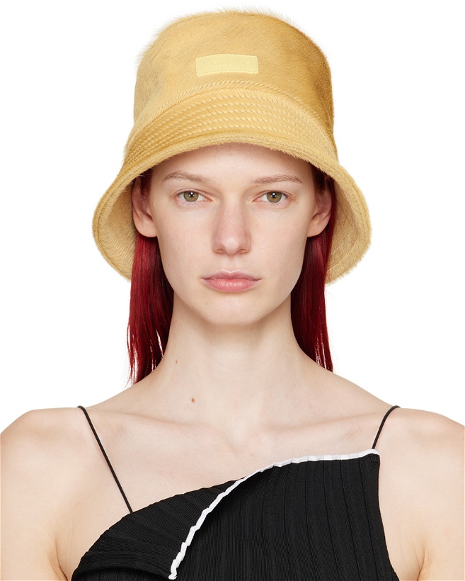 Le Chapeau Lagrima printed cotton sun hat in multicoloured - Jacquemus