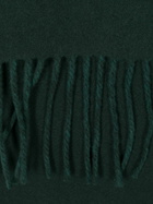 Jacquemus Green L'echarpe Logo-Jacquard Scarf
