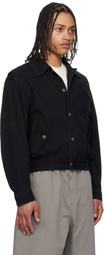 COOR Black Bio Washed M-51 Denim Jacket
